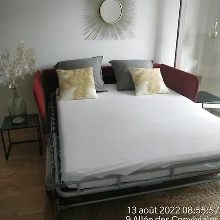 Apartament Direct Aeroport Et Centre Historique De Bordeaux Mérignac